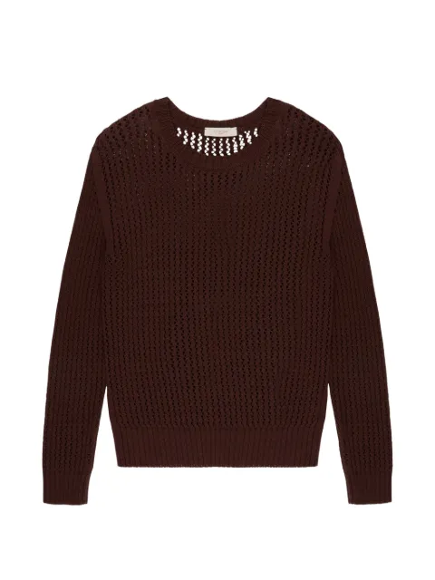 slowear crew-neck top Brown 850364ZA488