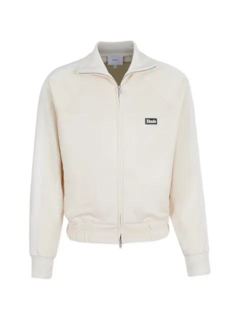 RHUDE zip-up jacket Neutrals RHSS26JA02216