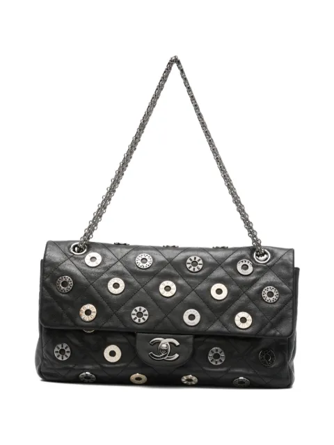 CHANEL Pre-Owned medium double-handle shoulder bag Black CHANELMEDALS