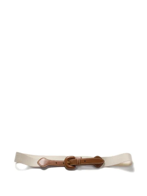 Miu Miu leather and cord belt Neutrals 5CN1012IIL