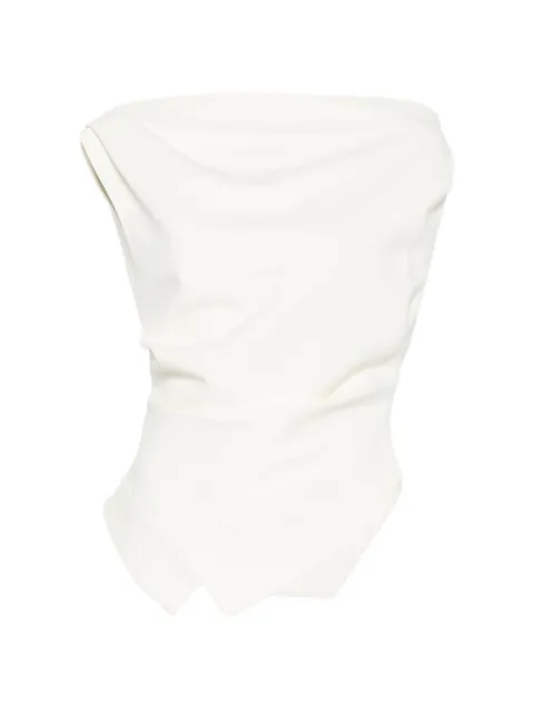 Róhe off-shoulder top White 42020171