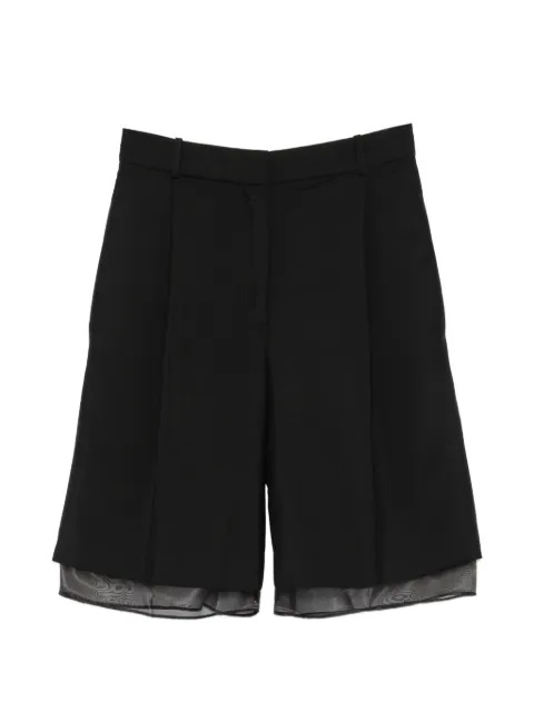 Róhe concealed-fastening shorts Black 42032155