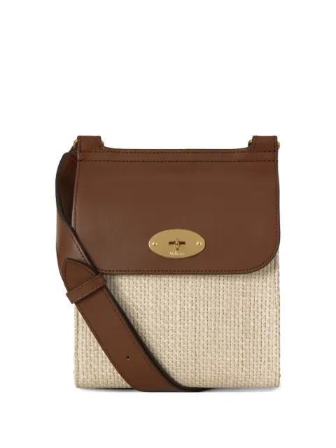 Mulberry small Anthony raffia messenger bag Neutrals HH0117000H709
