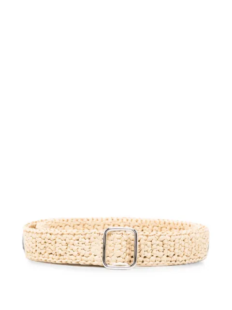 Déhanche Mako raffia belt Neutrals MAKOPALM