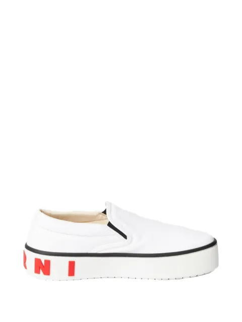 Marni logo slip-on sneakers White SNZU009603P3571