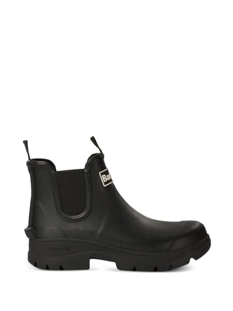 Barbour Nimbus logo-patch rain boots Black LRF0099