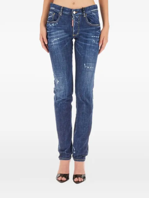 DSQUARED2 distressed jeans Blue S72LB0653