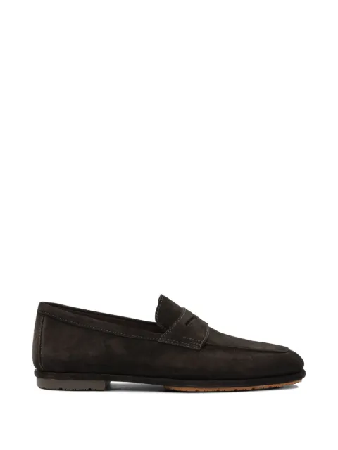 Santoni suede loafers Brown MCNC19298SI6SEAAT60T60