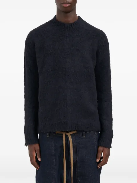 Uma Wang crew-neck sweater Blue UK7564