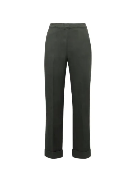ASPESI cuffed trousers Green S3G143G208
