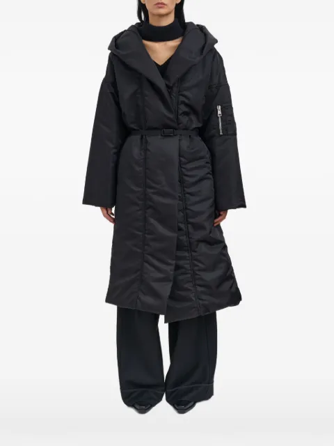 Andrea Ya'aqov padded coat Black M25WAVI03
