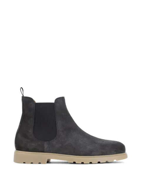 Kiton lug-sole ankle boots Brown USSA339N0127907002