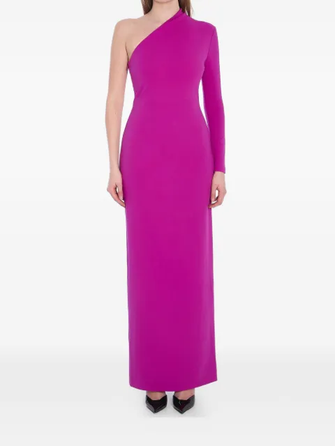 Solace London Joana one-shoulder maxi dress Pink OS43024