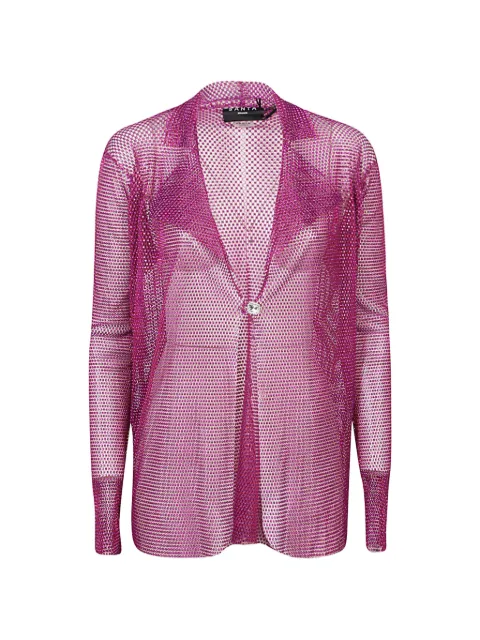 Santa Brands single-breasted blazer jacket Pink SHIRTJACKET