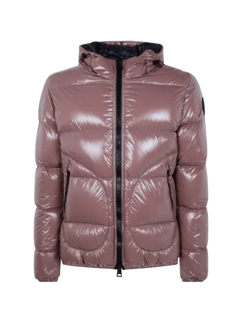 Herno gloss-finish padded coat Pink PI001133U12220Z097