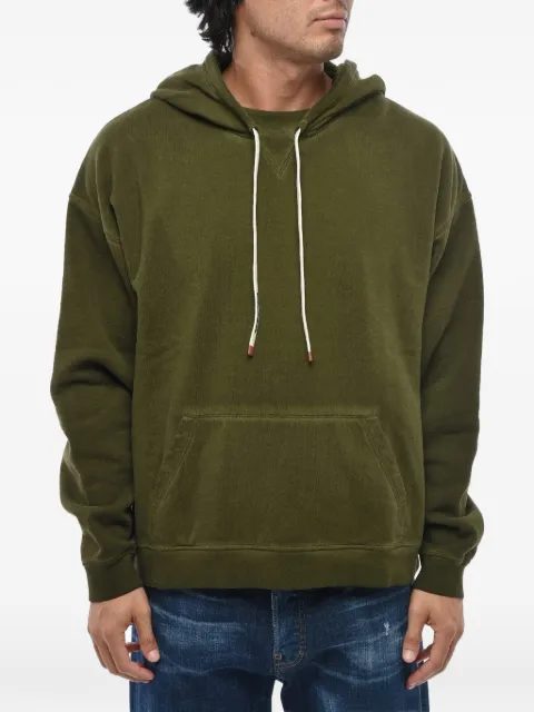 DSQUARED2 relaxed-fit drawstring hoodie Green S74GU0873S25030