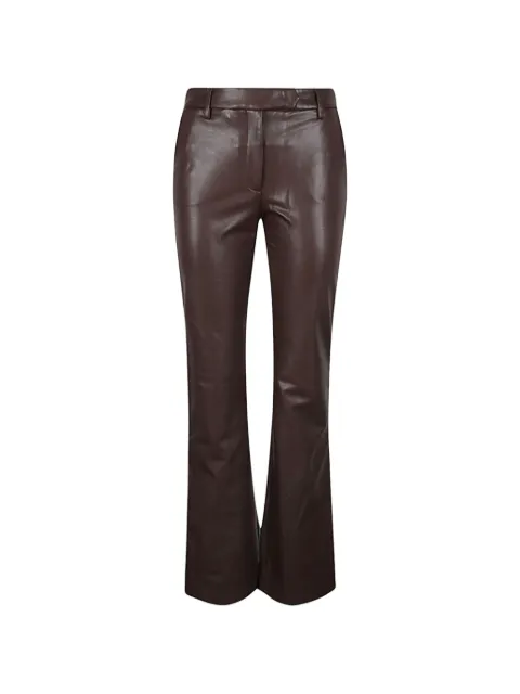 True Royal flared-leg trousers Brown T114C18