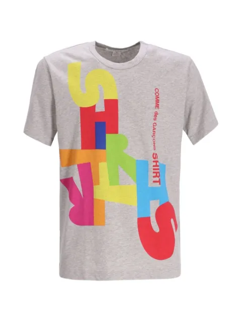 Comme Des Garçons Shirt graphic T-shirt Grey FPT004W25