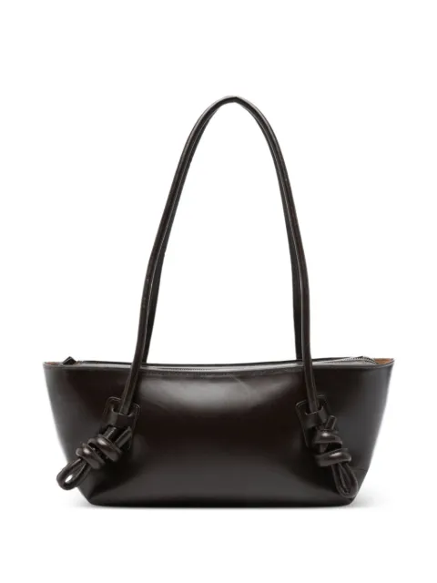 Hereu Fleca leather shoulder bag Brown FLECWBA25