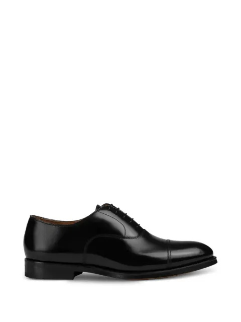 Doucal's five-hole Oxford shoes Black DU1002