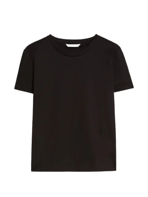 Max Mara ogo-embroidered T-shirt Black 2511971018600