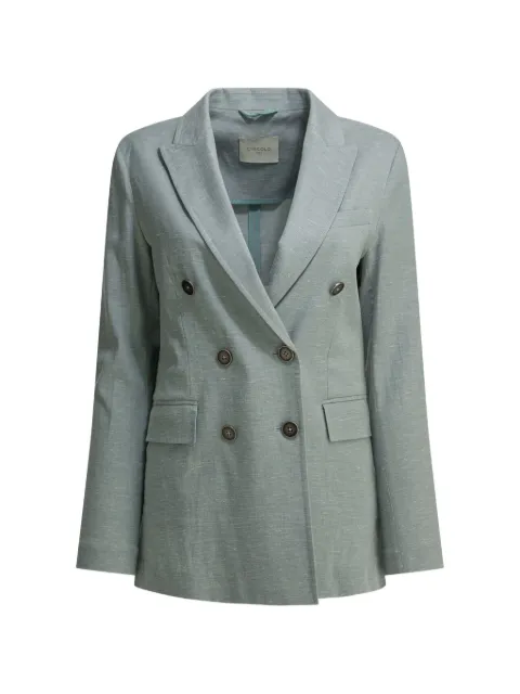 Circolo 1901 button blazer Blue FD3984071