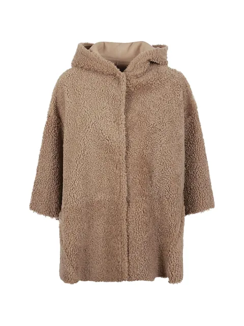 Enes Alice shearling jacket Neutrals ALICE