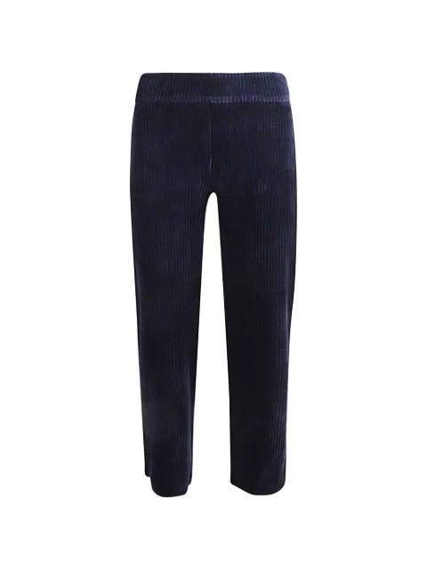 Avenue Montaigne corduroy trousers Blue ALEX
