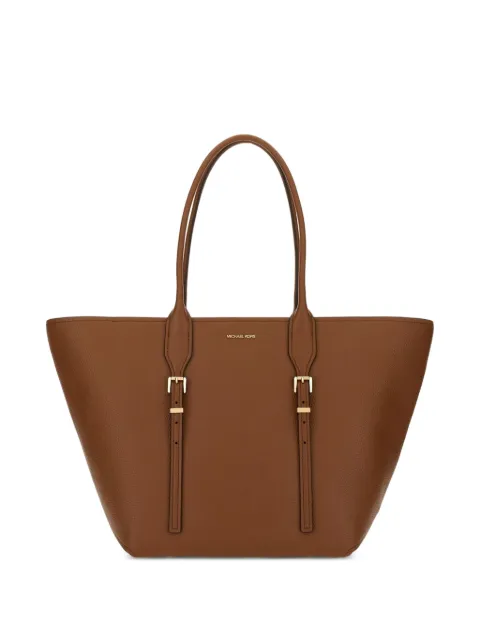 Michael Michael Kors Moore buckle leather shoulder bag Brown 30R5G9OT7L