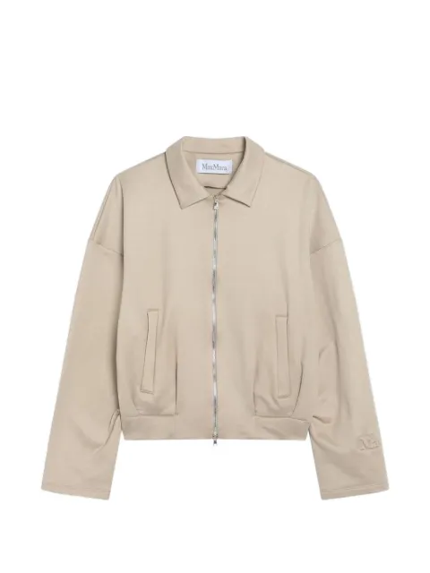 Max Mara cropped jacket Neutrals ARGENTACO