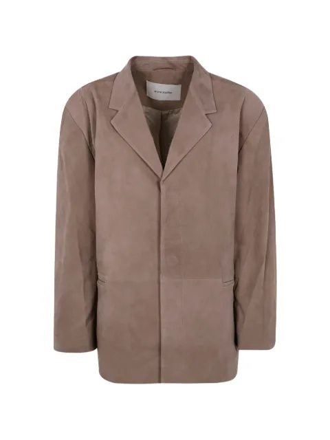 ENTIRE STUDIOS single-breasted coat Brown ES267