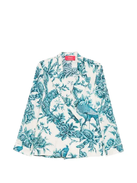 F.R.S For Restless Sleepers Otrera silk shirt White CA001032