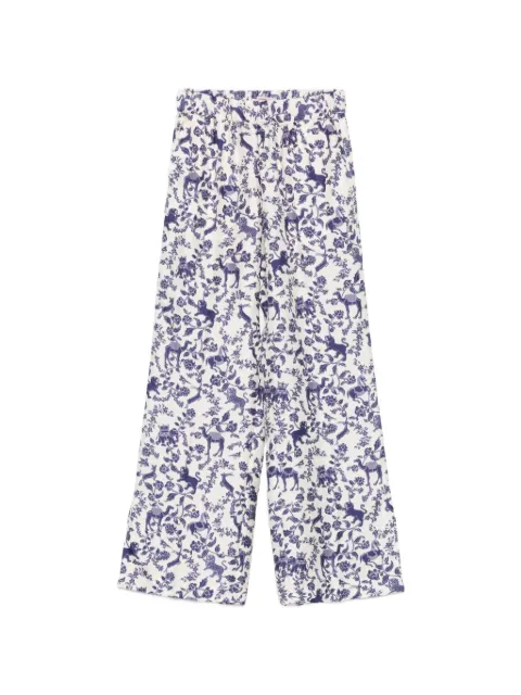Alberto Biani printed trousers White CC872