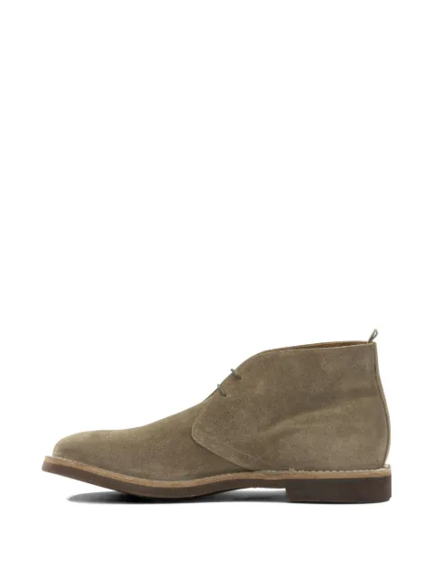 Officine Creative suede lace-up boots Neutrals HOPKINSSDFLEXI002LIGHTCACHEMIRELEAD