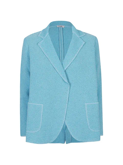 Base Milano single-breated blazer Blue B7281