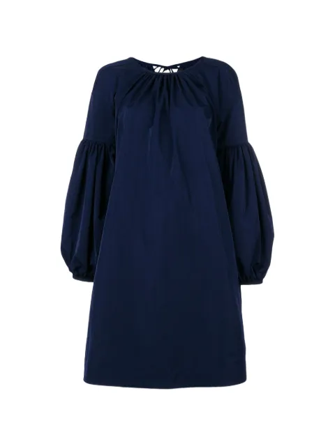 Calvin Klein balloon-sleeve dress Blue DB71