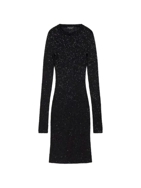 Balenciaga elegant midi dress Black 818983T7196