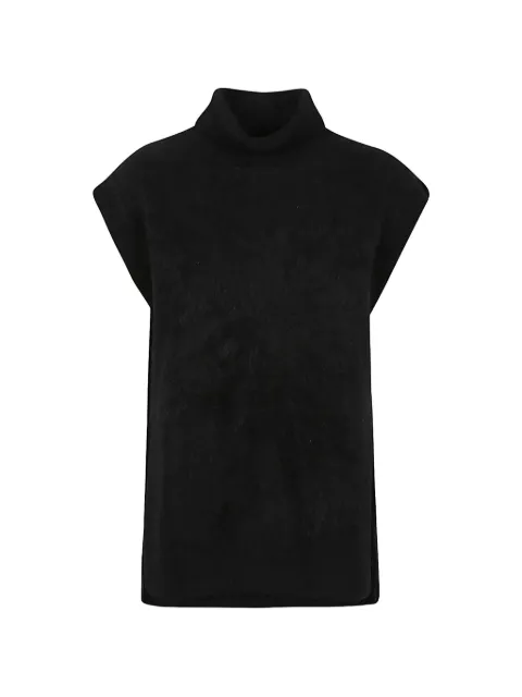 C.T.PLAGE high-neck sweater Black CT24312