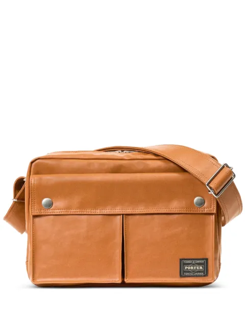 Porter-Yoshida & Co. button flap shoulder bag Neutrals 7071516540