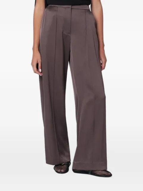 SIMKHAI Kyra satin trousers Brown 5254031QPL