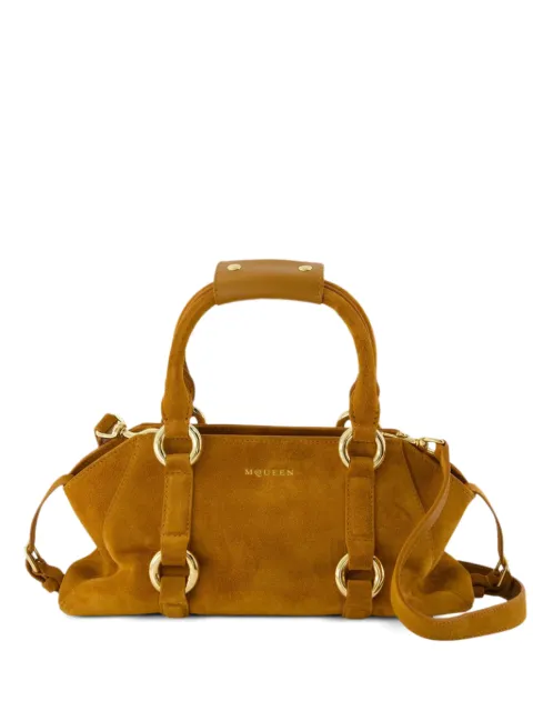Alexander McQueen small Farringdon tote bag Brown 8515961MAA5