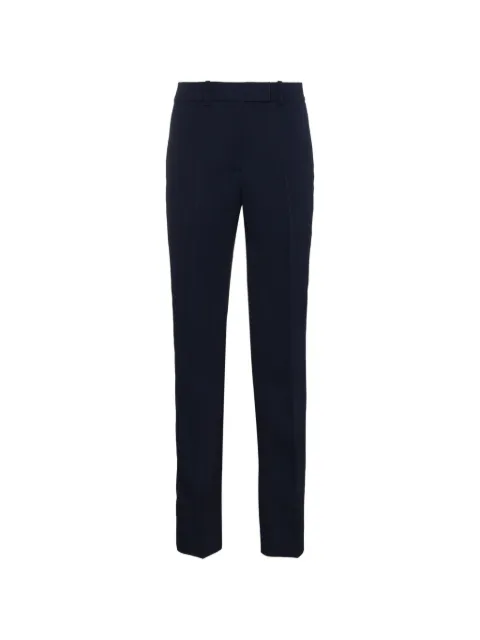 Calvin Klein stripe tailored trousers Blue 83WWPB06