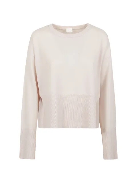C.T.PLAGE crewneck cashmere jumper Neutrals CT24313