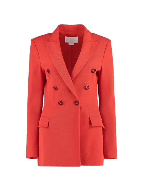 Genny double-breasted blazer Red 75AAQ504N0245