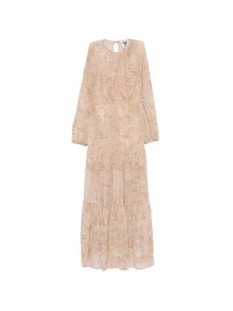 Aniye By paisley-pattern maxi dress Neutrals 185224