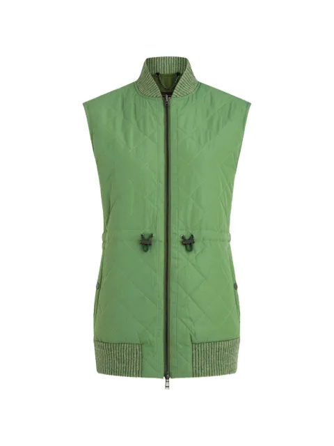 Belstaff diamond-quilted gilet Green 102948