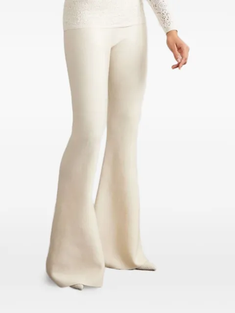 Gabriela Hearst Ayala flared trousers Neutrals 3259724A077