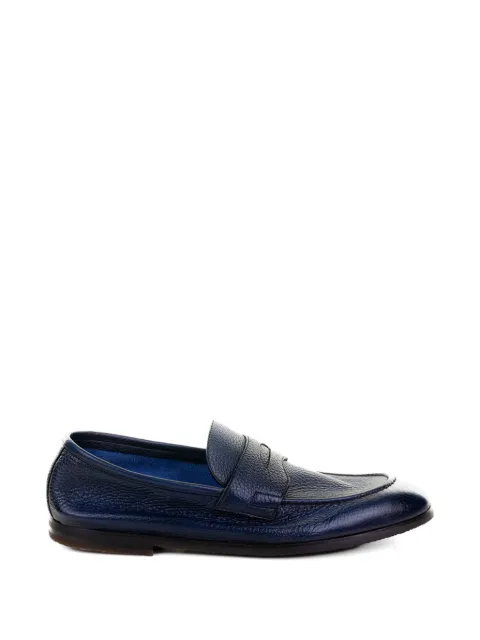 Neil Barrett penny leather loafers Blue 221U02148
