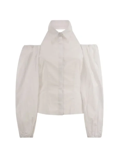 mvp wardrobe balloon-sleeve shirt White 25EO2M0G0800013M007