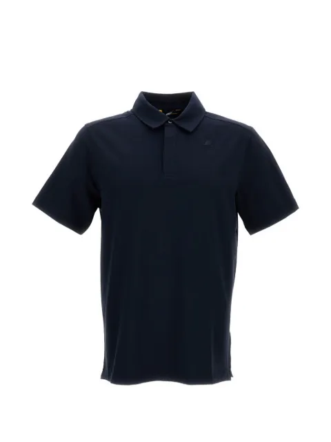 K-Way Viggo logo-patch polo shirt Blue K5134FW